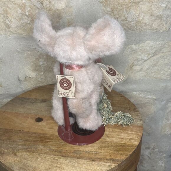 Boyds Bear Truffles O’ Pigg NWT with Original Body’s Metal Stand - Picture 4 of 5